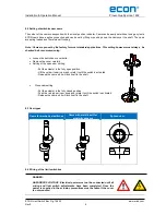 Предварительный просмотр 6 страницы Econ 79652 Installation & Operation Manual