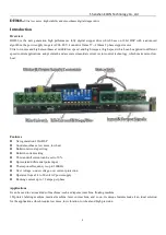 Предварительный просмотр 3 страницы Econ DH860 Manual