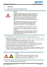 Preview for 33 page of Econ ELA100 Installation & Operation Manual