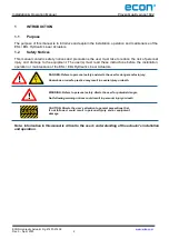 Preview for 3 page of Econ Fig. 21401 Installation & Operation Manual