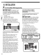 Предварительный просмотр 22 страницы EcoNet A2024AJVCA Installation Instructions Manual