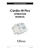 EcoNet Cardio-M Plus Operation Manual preview
