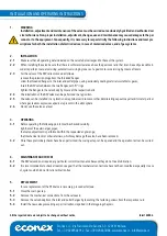 Preview for 4 page of Econex BSV Series Quick Start Manual