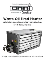 Econo Heat OMNI EH-350 Installation, Operation And Service Instructions preview