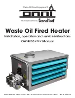 Econo Heat OMNI OWH-150 Installation, Operation And Service Instructions preview