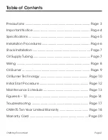 Preview for 2 page of Econo Heat OMNI OWH-75 Installation, Operation And Service Instructions