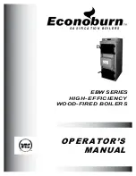 Предварительный просмотр 1 страницы Econoburn EBW SERIES Operator'S Manual