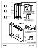 Econoco Linea LNHFET Assembly Instructions preview