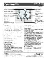 eControls Comfort365 C365C32 Installer Manual preview