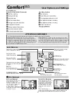 Предварительный просмотр 9 страницы eControls Comfort365 C365T21 Installer And User Manual