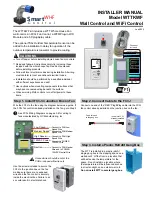 Preview for 1 page of eControls Smart WHF Control WTTKWF Installer Manual