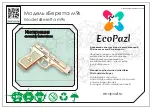 EcoPazl Beretta m9 Assembly Instructions Manual предпросмотр