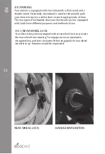 Предварительный просмотр 34 страницы Ecoped city45 User Manual
