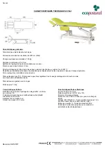 Preview for 18 page of ECOPOSTURAL C3542 Instructions Manual