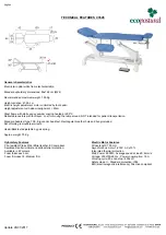 Preview for 12 page of ECOPOSTURAL C3545 Instructions Manual