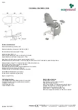 Предварительный просмотр 13 страницы ECOPOSTURAL C3565 Instructions Manual