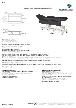 Предварительный просмотр 19 страницы ECOPOSTURAL C5506 Instructions Manual