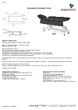 Предварительный просмотр 25 страницы ECOPOSTURAL C5506 Instructions Manual