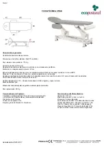 Предварительный просмотр 7 страницы ECOPOSTURAL C5524 Instructions Manual