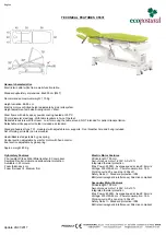 Предварительный просмотр 13 страницы ECOPOSTURAL C5531 Instructions Manual