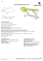 Предварительный просмотр 19 страницы ECOPOSTURAL C5544 Instructions Manual