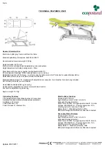 Preview for 13 page of ECOPOSTURAL C5931 Instructions Manual