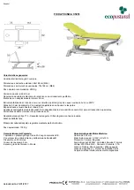 Предварительный просмотр 7 страницы ECOPOSTURAL C5951 Instructions Manual