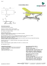 Предварительный просмотр 7 страницы ECOPOSTURAL C5951H Instructions Manual