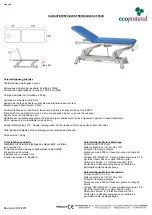 Preview for 17 page of ECOPOSTURAL C5952H Instructions Manual