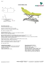 Предварительный просмотр 7 страницы ECOPOSTURAL C7902 Instructions Manual