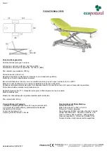 Preview for 7 page of ECOPOSTURAL C7951 Instructions Manual