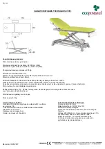 Preview for 19 page of ECOPOSTURAL C7951 Instructions Manual