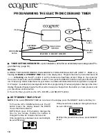 Предварительный просмотр 10 страницы ECOPURE EP 6225 Installation And Operation Manual