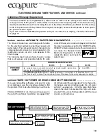 Предварительный просмотр 19 страницы ECOPURE EP 6225 Installation And Operation Manual