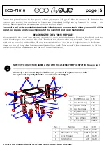 Preview for 6 page of ecoque ECO-71010 Assembly & Operation Manual