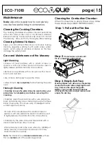 Preview for 15 page of ecoque ECO-71010 Assembly & Operation Manual