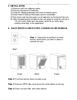 Preview for 5 page of EcoQuest Living Air Classic HEPA Instruction Manual