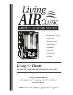 EcoQuest LIVING AIR CLASSIC Owner'S Manual предпросмотр