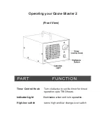 Preview for 4 page of EcoQuest Ozone Blaster 2 Owner'S Manual