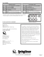 Preview for 16 page of EcoQuest SpringHouse Owner'S Manual