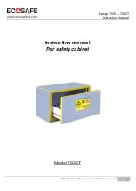 ECOSAFE 7030 Series Instruction Manual preview