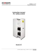 ECOSAFE A1T Instruction Manual preview