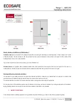 Предварительный просмотр 5 страницы ECOSAFE AMS200 Instruction Manual