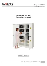 ECOSAFE ASDM22 Instruction Manual предпросмотр