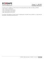 Preview for 7 page of ECOSAFE ASVM22 Instruction Manual