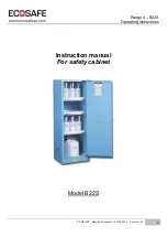 ECOSAFE B22S Instruction Manual preview