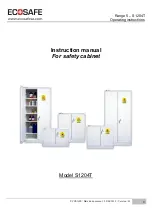 Предварительный просмотр 1 страницы ECOSAFE S1204T Instruction Manual