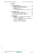 Preview for 13 page of ECOScience 6300wt Installation And User Manual