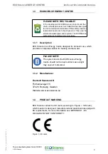 Preview for 17 page of ECOScience 6300wt Installation And User Manual