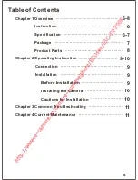 Предварительный просмотр 6 страницы ECOsee ESC-DF700R Instruction Manual